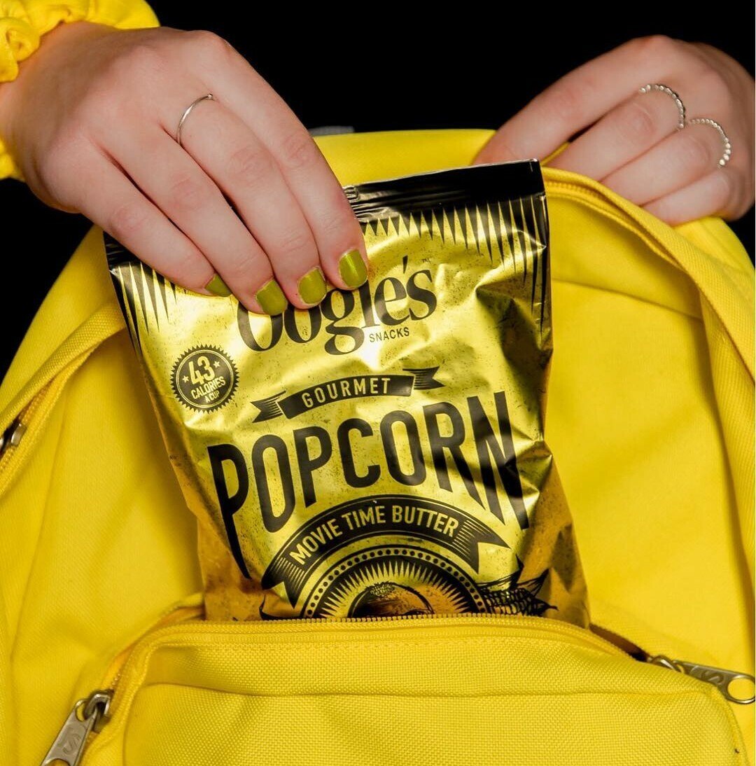 Movie time butter snack size popcorn bag