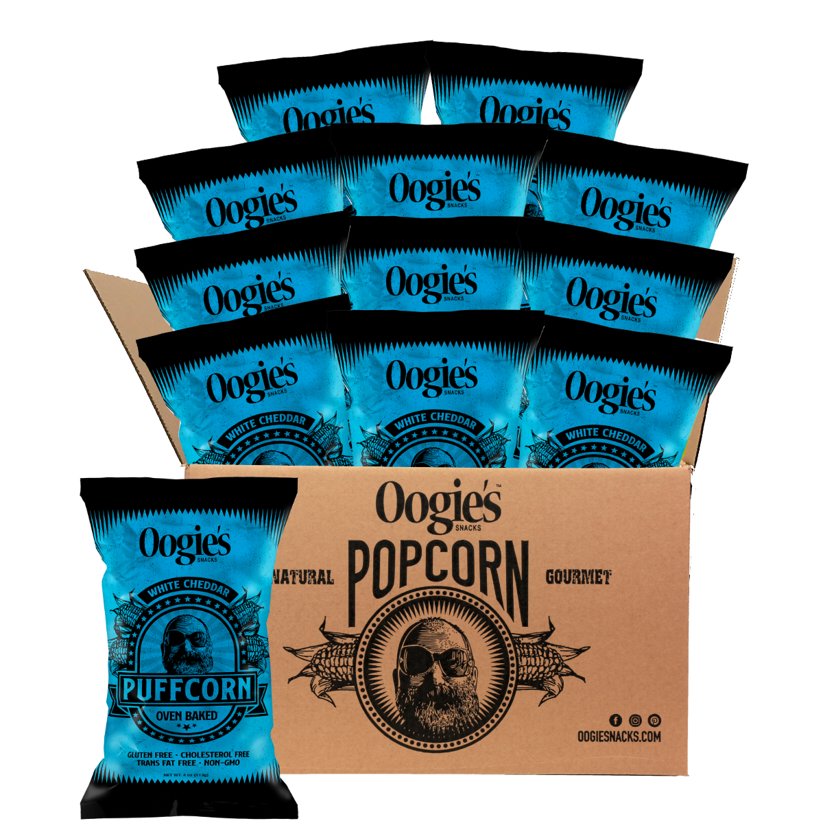 White Cheddar Puffcorn Big Bag (4oz)