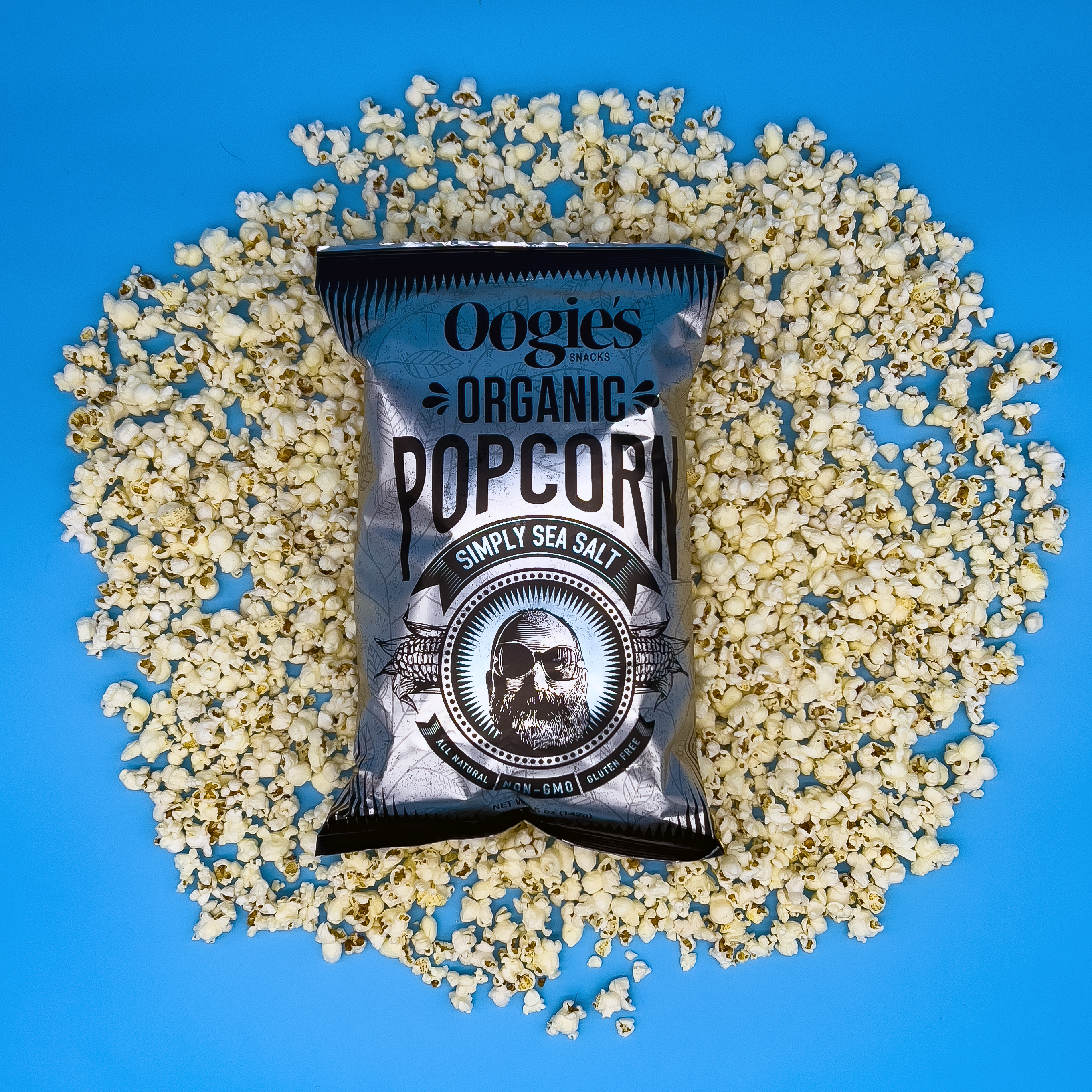 NEW! Organic Simply Sea Salt Popcorn Big Bag (5oz)