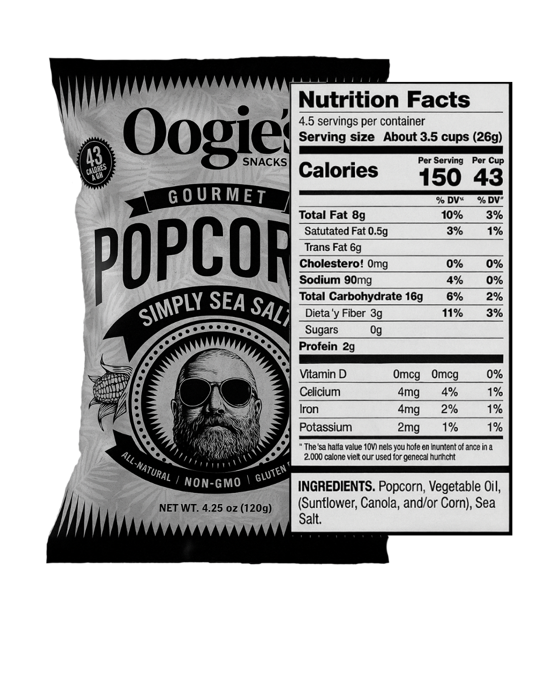Simply Sea Salt Popcorn Big Bag (4.25oz)