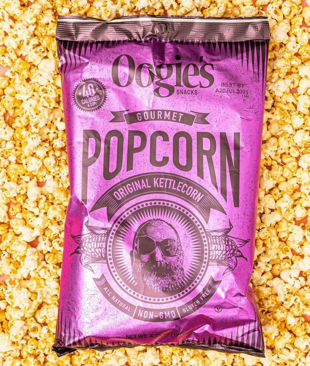 kettle corn popcorn bag